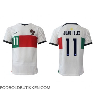 Portugal Joao Felix #11 Udebanetrøje VM 2022 Kortærmet
